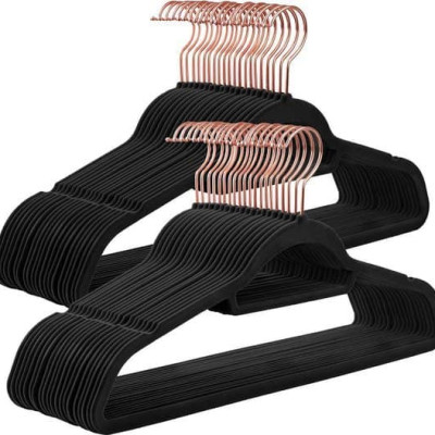 Mắc treo quần áo Songmics Velvet Coat Hangers, 50 cái