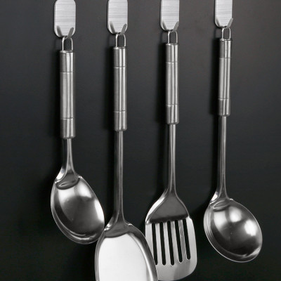 Combo 8 móc treo đồ inox 304 dán tường tiện dụng Hobby home decor 3055