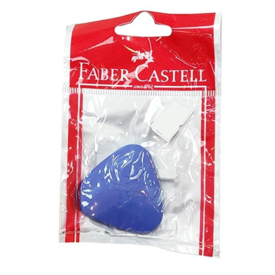 Gôm Grip Triangle - Faber-Castell 189024P - Xanh Dương