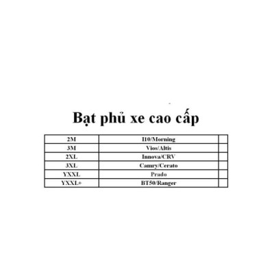 Bạt phủ xe cao cấp 3 lớp chống nóng chống cháy chống xước ô tô