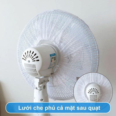 Lưới Bọc Lồng Quạt Máy An Toàn Cho Bé Mẫu Hoạt Hình Dễ Thương