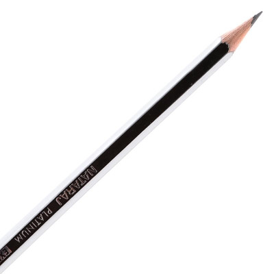 Bút Chì Gỗ 2B Nataraj Platinum Extra Dark NA-2B - Thân Đen
