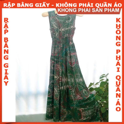 Rập đầm maxi sát nách - Rập giấy mã 716 (BẢN VẼ)