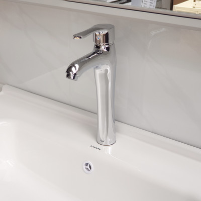 Vòi Lavabo nóng lạnh Đồng mạ Chrome Eurolife EL-D19
