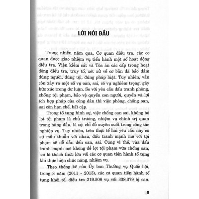 Tòa án tuyên bị cáo không có tội (sách chuyên khảo)