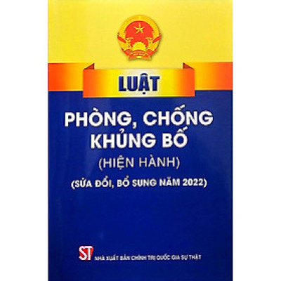 Sách Luật Phòng, chống khủng bố (hiện hành) (sửa đổi, bổ sung năm 2022)