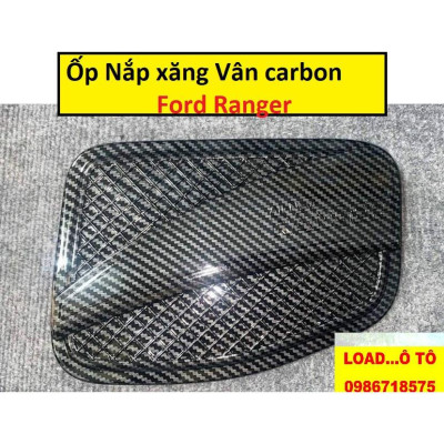 Ốp Nắp Xăng Xe Ford Ranger 2022-2016 Vân Carbon Cao Cấp