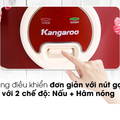 Nồi Cơm Điện Kangaroo KG378H (1.8 lít) - Hàng Chính Hãng
