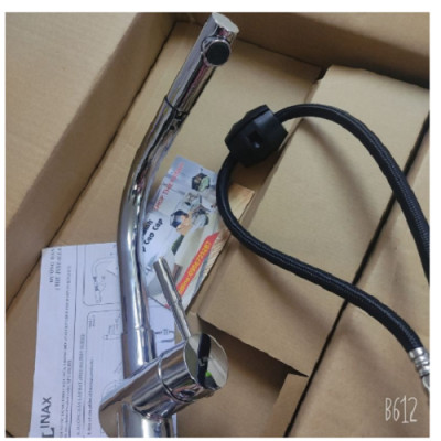 Vòi Rửa Bát Inax SFV-1013SX Nóng Lạnh rút dây cao cấp - Hàng chính hãng