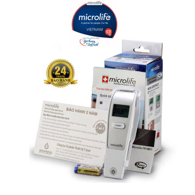 [Đo nhanh , Chính Xác Trong 1 Giây] Nhiệt kế hồng ngoại đo trán Microlife FR1MF1 - Thương Hiệu Thụy Sĩ 