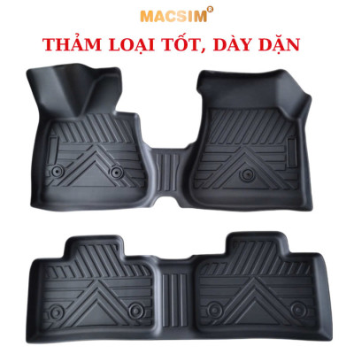 Thảm lót sàn 1 lớp sd3 Vinfast VF6 - nhãn hiệu Macsim - Giảm giá nhưng chất lượng không giảm
