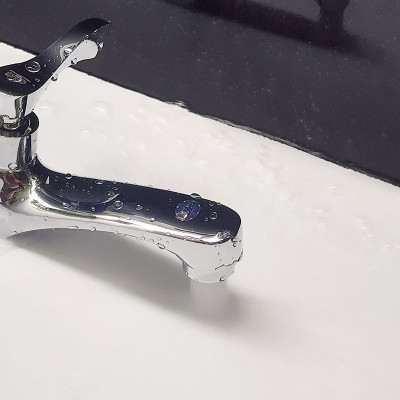 Vòi Lavabo lạnh Eurolife EL-116 (Trắng bạc)
