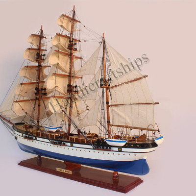 Thuyền buồm trang trí (Gorch Fock - Thân 60cm)