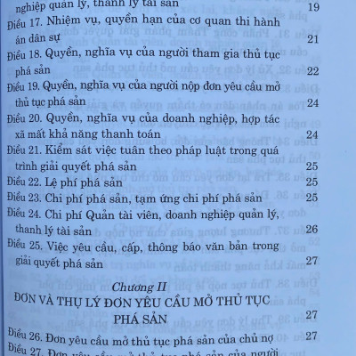 Luật Phá Sản Năm 2014 ( Sửa Đổi, Bổ Sung Năm 2025)