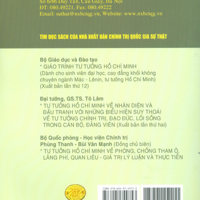 Tư Tưởng Hồ Chí Minh Hỏi – Đáp (Biên Soạn Theo Chương Trình Của Bộ Giáo Dục Và Đào Tạo)