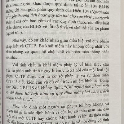 Tội Phạm và Cấu Thành Tội Phạm 