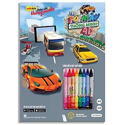 Bộ Tập Tô Màu Thông Minh 4D Colokit CB-C023/4D