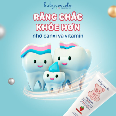 Kem đánh răng Babycoccole - 75ml