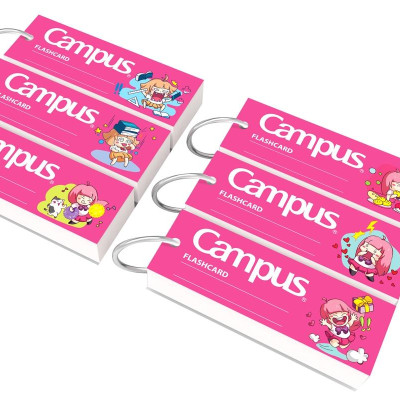 Flashcard Emoji Girl - Size L - FCL-EMJ85 - G (Sản Phẩm Mẫu Màu Giao Ngẫu Nhiên)