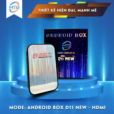 HTD Smart Carplay Android AI Ô Tô D11 New