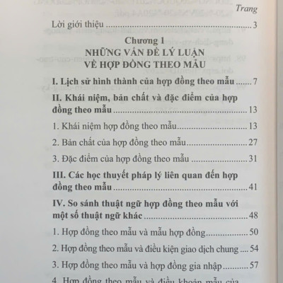 Pháp luật về hợp đồng theo mẫu theo quy định của pháp luật hiện hành