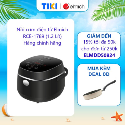 Nồi cơm điện tử Elmich RCE-1789 (1.2 Lít) - Hàng chính hãng