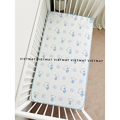 Tấm Lót Chống Thấm VIETMAT Màu Xanh (Size 80 x 120 cm)