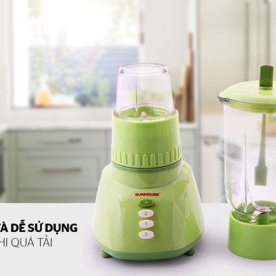 Máy xay sinh tố Sunhouse SHD5112 xanh - Hàng chính hãng