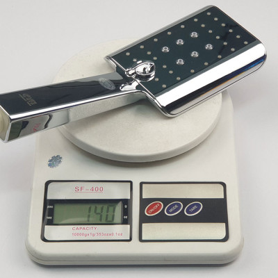 Tay sen vuông 3 chế độ chảy nhựa ABS mạ Chrome sáng bóng Eurolife EL-H201 (Trắng bạc)