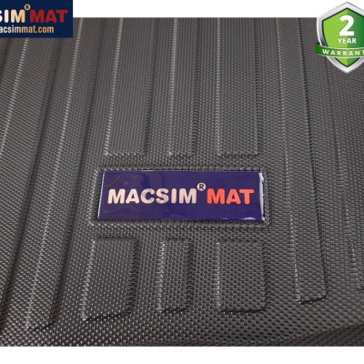 Thảm lót cốp xe ô tô Mercedes CLA 2014 - 2018 đến nay nhãn hiệu Macsim chất liệu TPV cao cấp màu đen (199)