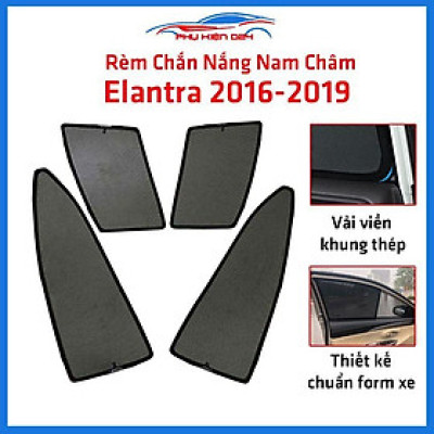 Bộ 4 rèm chắn nắng nam châm Mazda CX-5 2018-2019 khung cố định chống tia UV