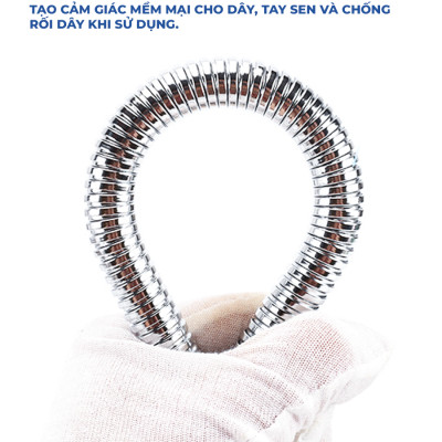 Combo vòi sen LUVA VS6 kèm dây sen LUVA, BH 1 năm-Hàng chính hãng