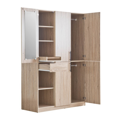 TỦ QUẦN ÁO HIỆN ĐẠI 5 CÁNH ECOFURNIX GT2121