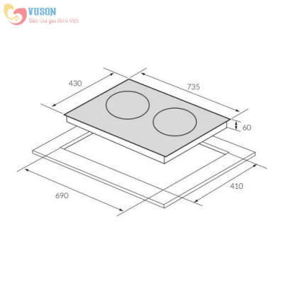 Bếp Từ Eurosun EU-T256MAX - Hàng chính hãng