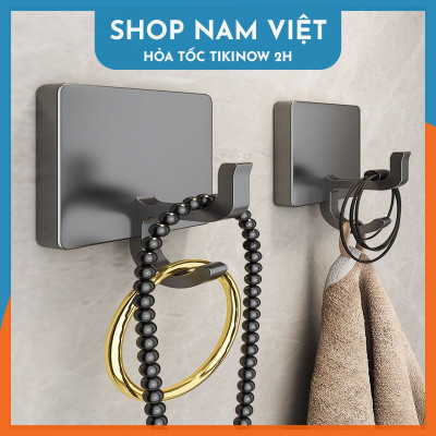 Móc Dán Inox Treo Đồ Nhà Tắm Tiện Lợi