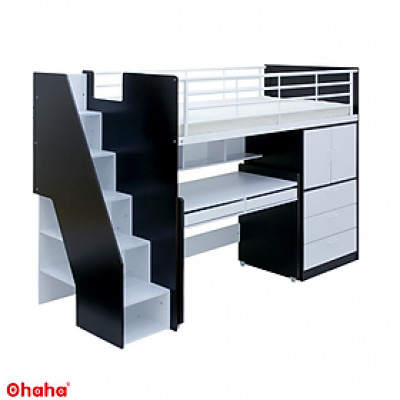 [Miễn phí lắp đặt & vận chuyển tại TP.HCM] GIƯỜNG TẦNG CAO CẤP XẾP GỌN TRẺ EM OHAHA - GTXG007