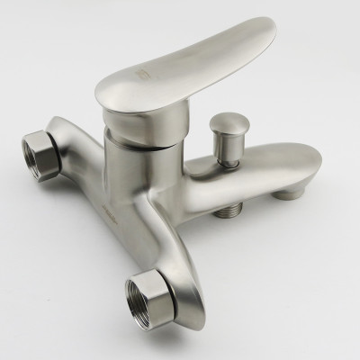 Bộ vòi sen nóng lạnh Inox SUS 304 Eurolife EL-ORCHID 01-1 (Trắng vàng)