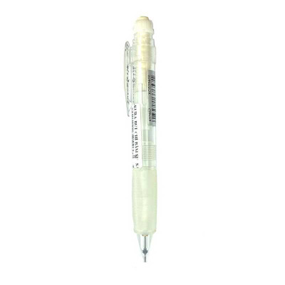Bút Chì Bấm Sakura Sumogrip 0.9mm - Màu Clear White