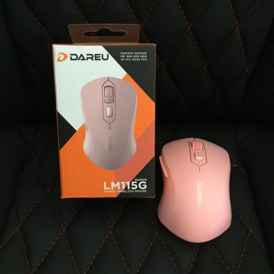 Chuột không dây Dareu LM115G - Hàng chính hãng 