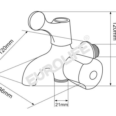 Củ sen lạnh Eurolife EL-111 (Trắng bạc)