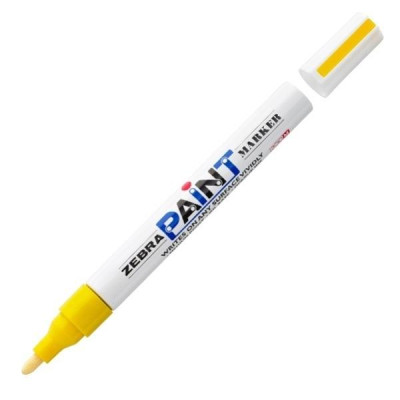 Bút Lông Bảng Zebra Paint Marker - Màu Vàng