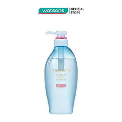 Dầu Gội Phục Hồi Sạch Dầu Mát Lạnh Tsubaki Premium Cool & Repair Shampoo F 450ml