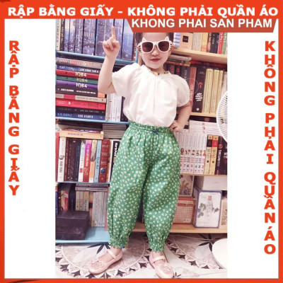 Rập giấy A0 đồ bộ bé gái mã R416 (BẢN VẼ)