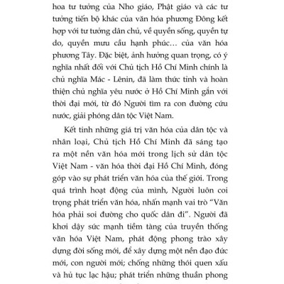 Văn hóa Hồ Chí Minh - bản in 2025