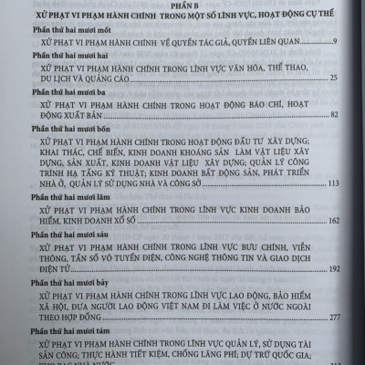 Chỉ dẫn tra cứu và áp dụng pháp luật về xử lý vi phạm hành chính  (được sửa đổi, bổ sung năm 2020) - Quyển 1 và Quyển 2