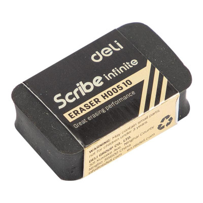 Tẩy Đen Chữ Nhật Nhỏ - Deli EH00510