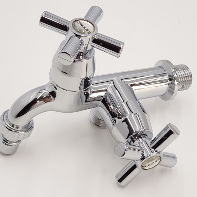 Củ sen lạnh nhựa ABS mạ Chrome Eurolife EL-SN01 (Trắng bạc)