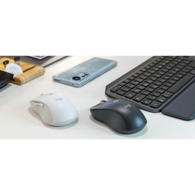 Chuột Logitech M650 I M650L không dây bluetooth Signature - Cuộn SmartWheel, giảm ồn, các nút có thể tùy chỉnh - Hàng chính hãng