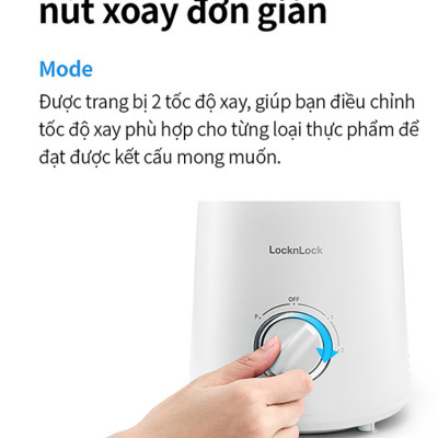Máy xay sinh tố Locknlock Multi Blender EJM416WHT (800W) - Hàng chính hãng