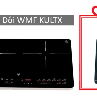 Bếp Từ Đôi WMF KULTX (Hàng Nhập Khẩu) + Tặng kèm Dung Dịch Vệ Sinh Bếp Cera Clen 3in1